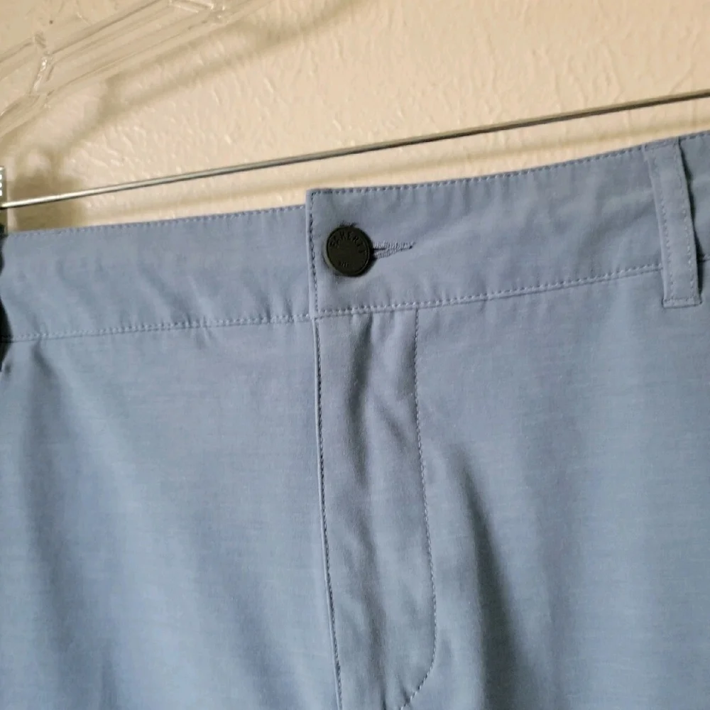 Men's Faherty All Day Light Blue Shorts
